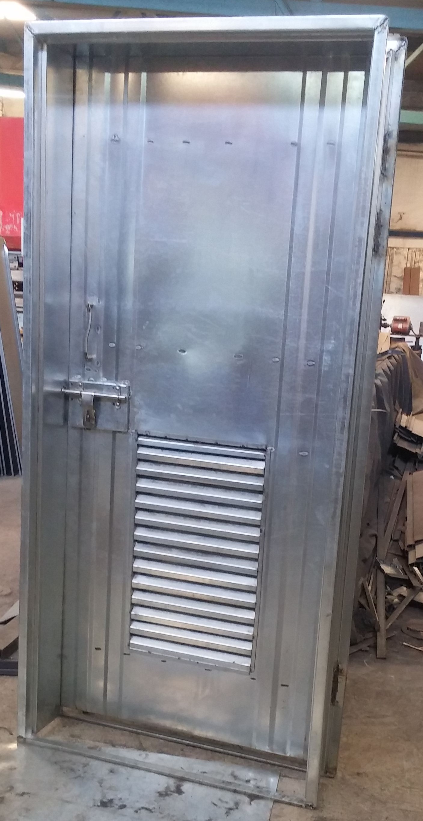 GALVANIZED STEEL DOOR